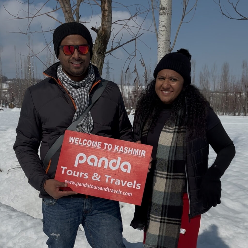 Guests Happy moments during their kashmir tour