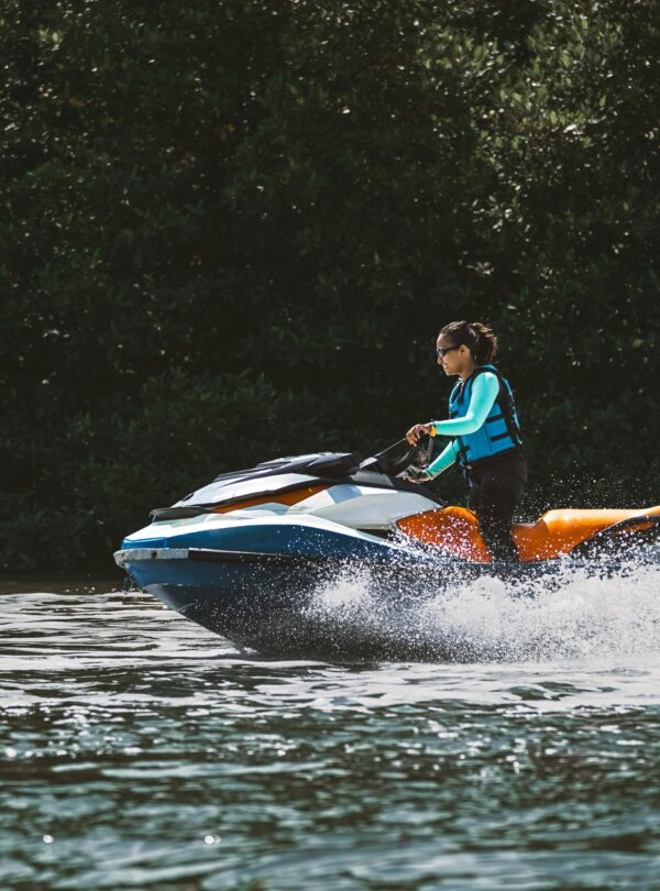 Jet skiing in Kashmir offering thrilling water adventure on scenic Dal lake | Panda Tours and Travels