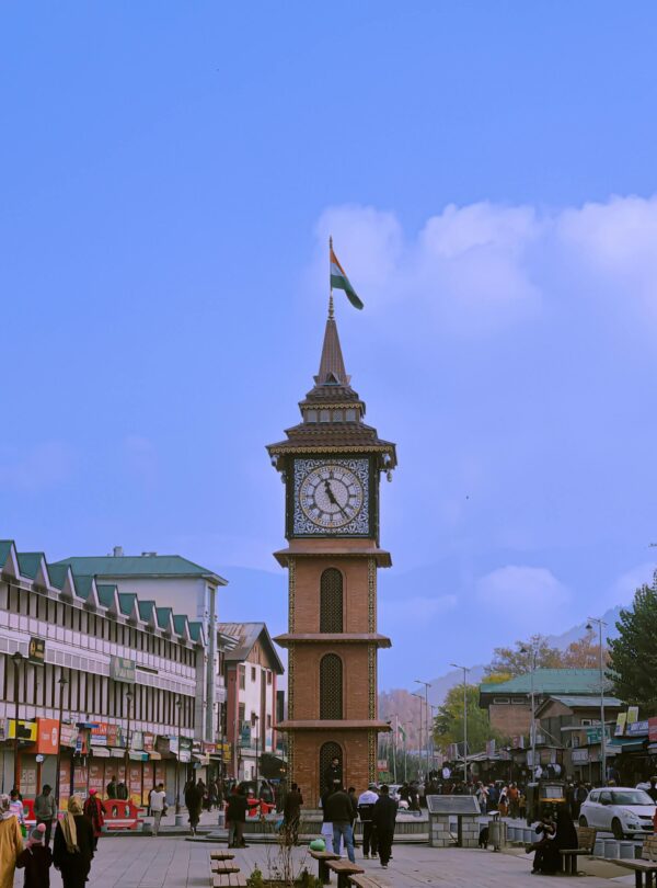 Srinagar travel package showcasing Dal Lake, houseboats, and scenic mountain views | panda Tours and Travels