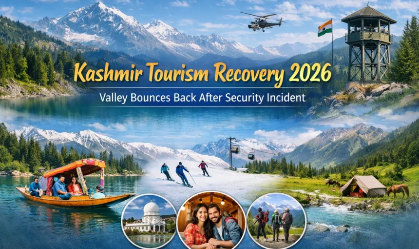 Kashmir Tourism Recovery 2026: Valley Bounces Back After Security Incident