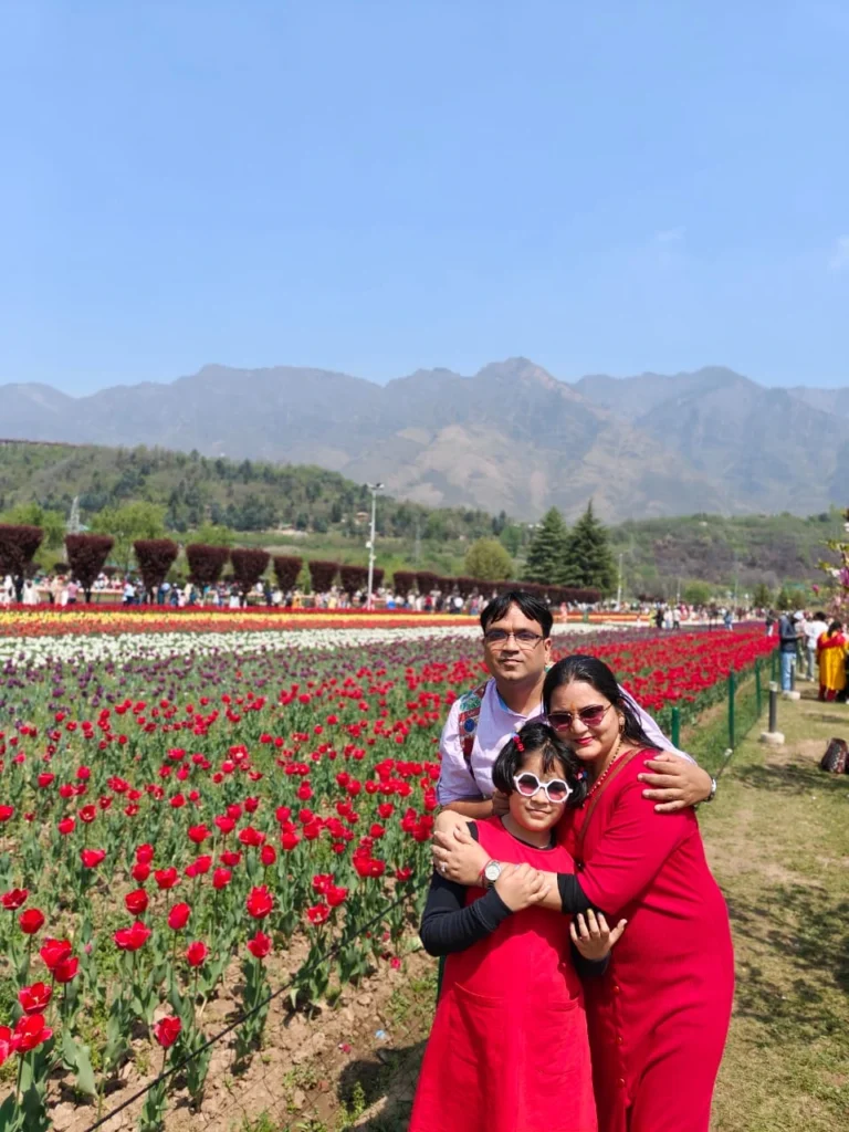 family tourist image for indra gandhi memorial tulip garden -2026