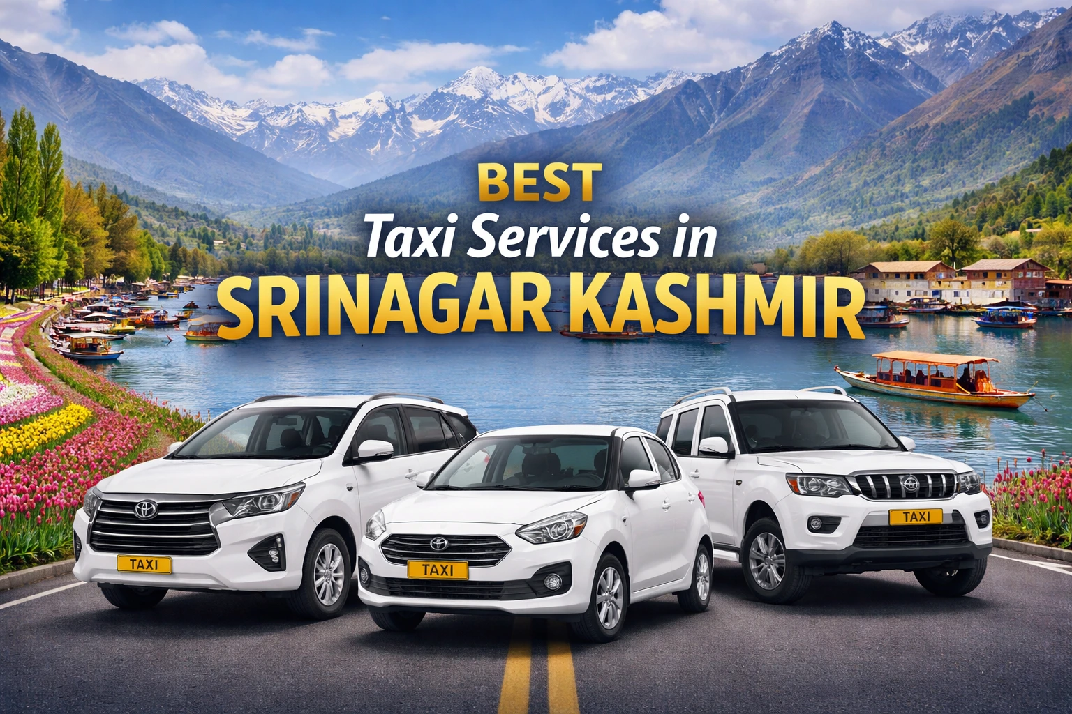 featured image for best taxi service in srinagar ,kashmir
