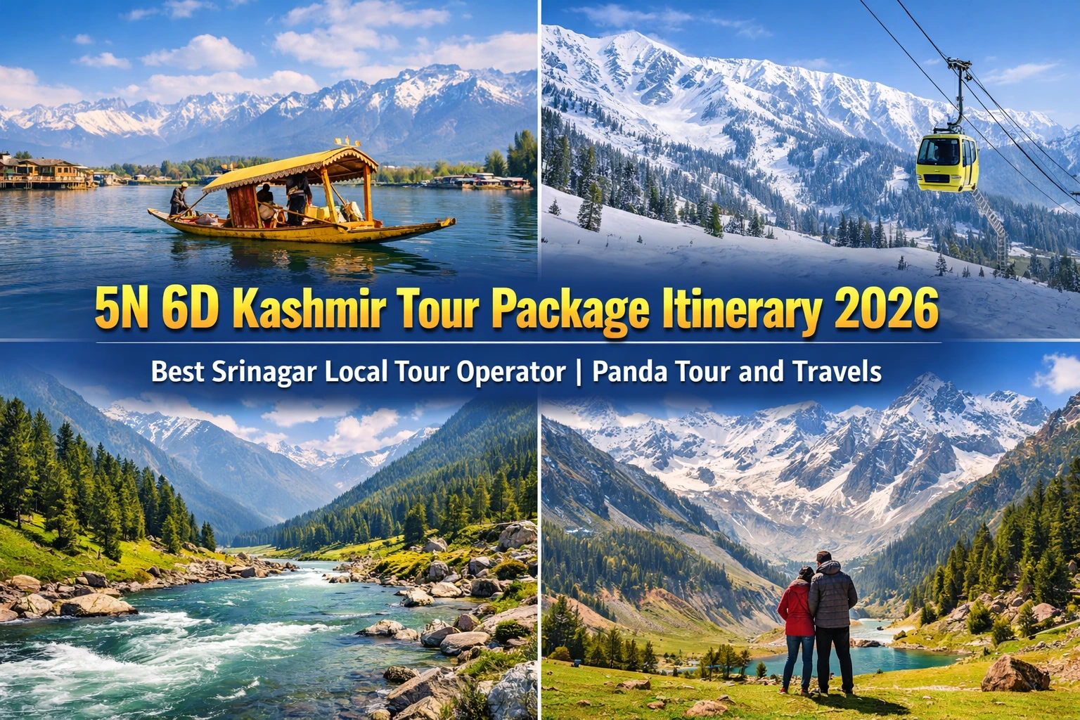 featured image for 5N 6D Kashmir Tour Package Itinerary 2026