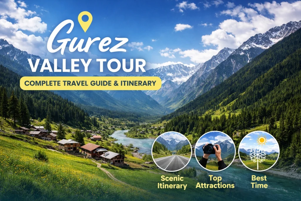 Gurez Valley Tour – Complete Travel Guide, Itinerary, Best Time & Tourist Places 2 infographic image for gurez valley tou