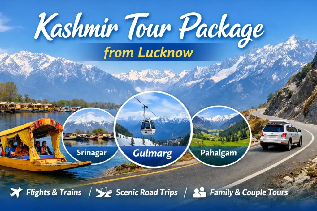 FEATURED IMAGE FOR KASHMIR TOUR PACKAGE FROM LUCKNOW
