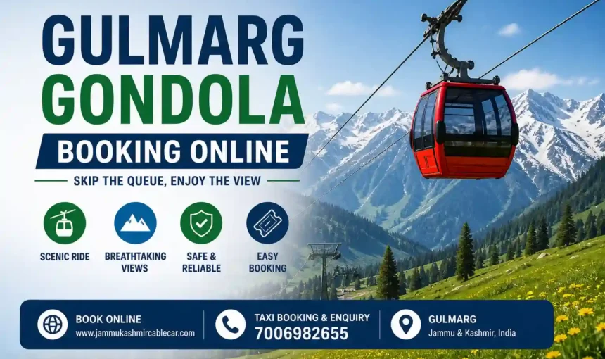 Gulmarg gondola booking online – panda tours and travels