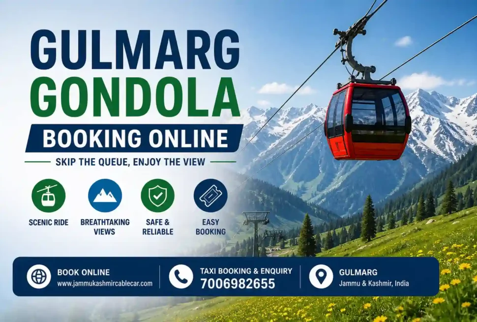 featured image for gulmarg gondola booking online