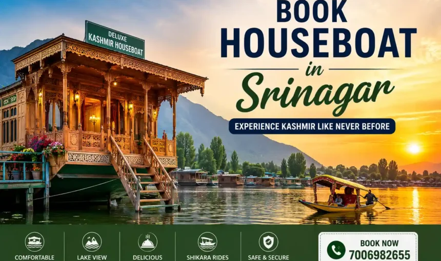 Book Houseboat in Srinagar