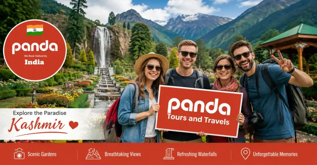 infographic image for kashmir tour packages from Germany