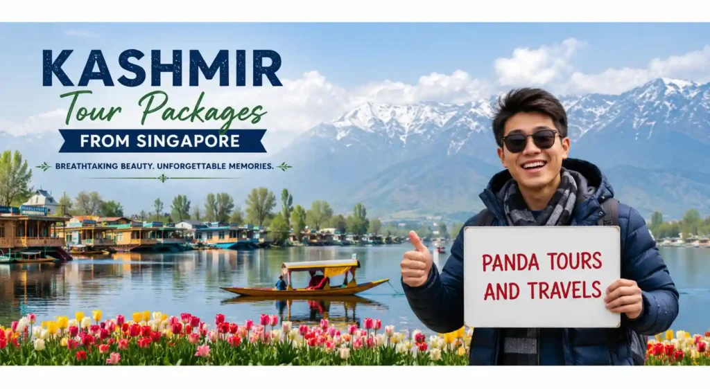 Kashmir Tour Packages From Singapore | Panda Tours & Travels 3 infographic image for Kashmir tour packages from Singapore