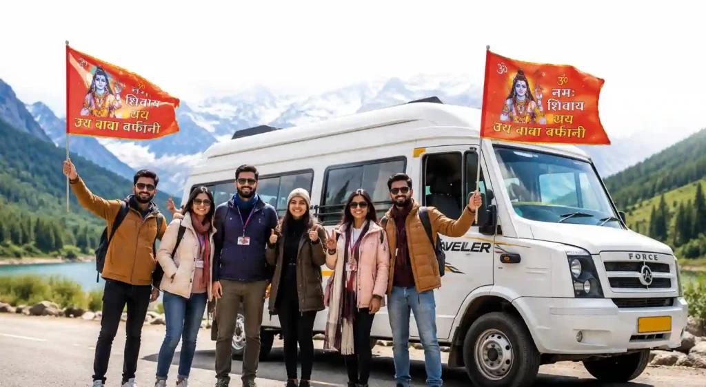 infographic image for Tempo traveller for Amarnath yatra