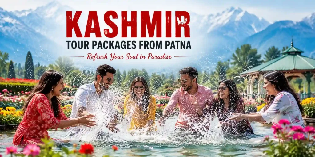 infographic image for Kashmir Tour Packages From Patna
