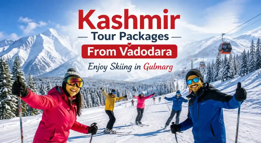 infographic image Kashmir Tour Packages From Vadodara