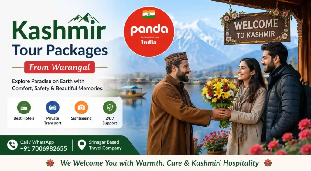 Kashmir Tour Packages From Warangal 2026: Ultimate Travel Guide With Exclusive 30% Discount 2 infographic image for kashmir tour packages from warangal