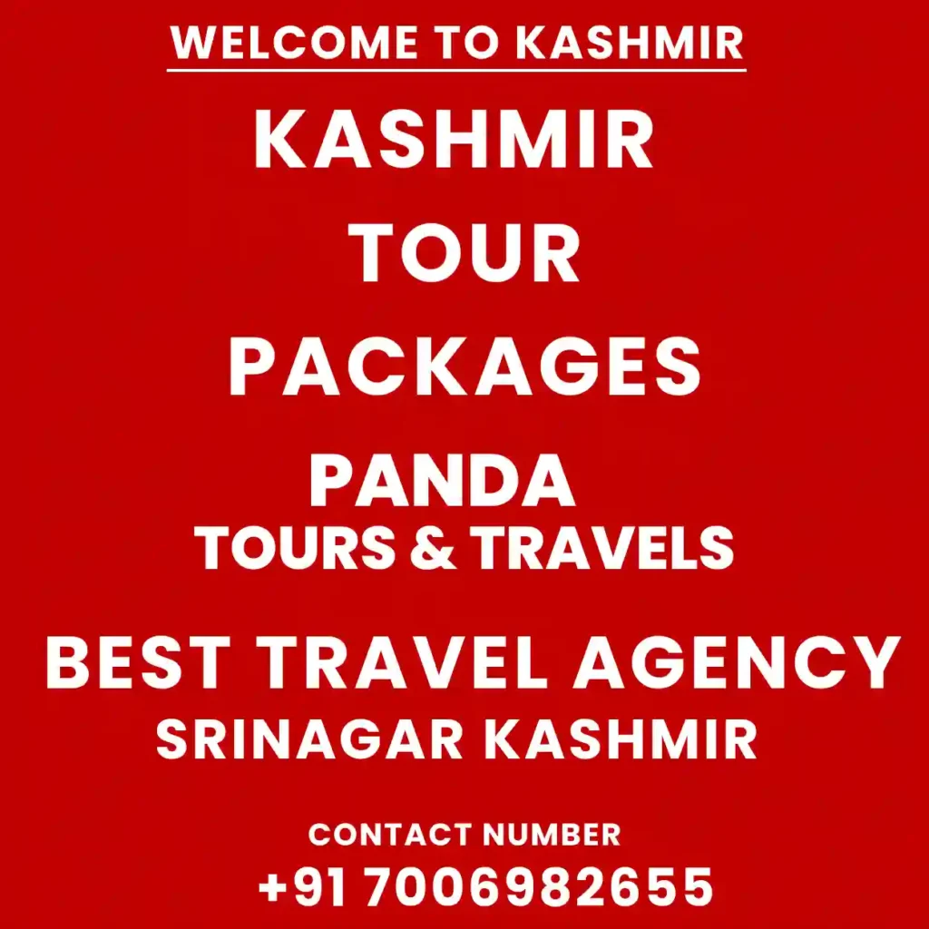 Infographic image for kashmir Tour Packages
