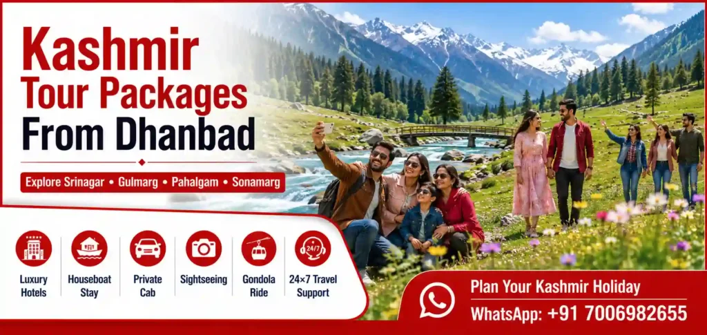 Kashmir Tour Packages From Dhanbad: Complete Travel Guide, Itineraries, Cost & Best Time To Visit 2 infographic image for Kashmir tour packages from Dhanbad