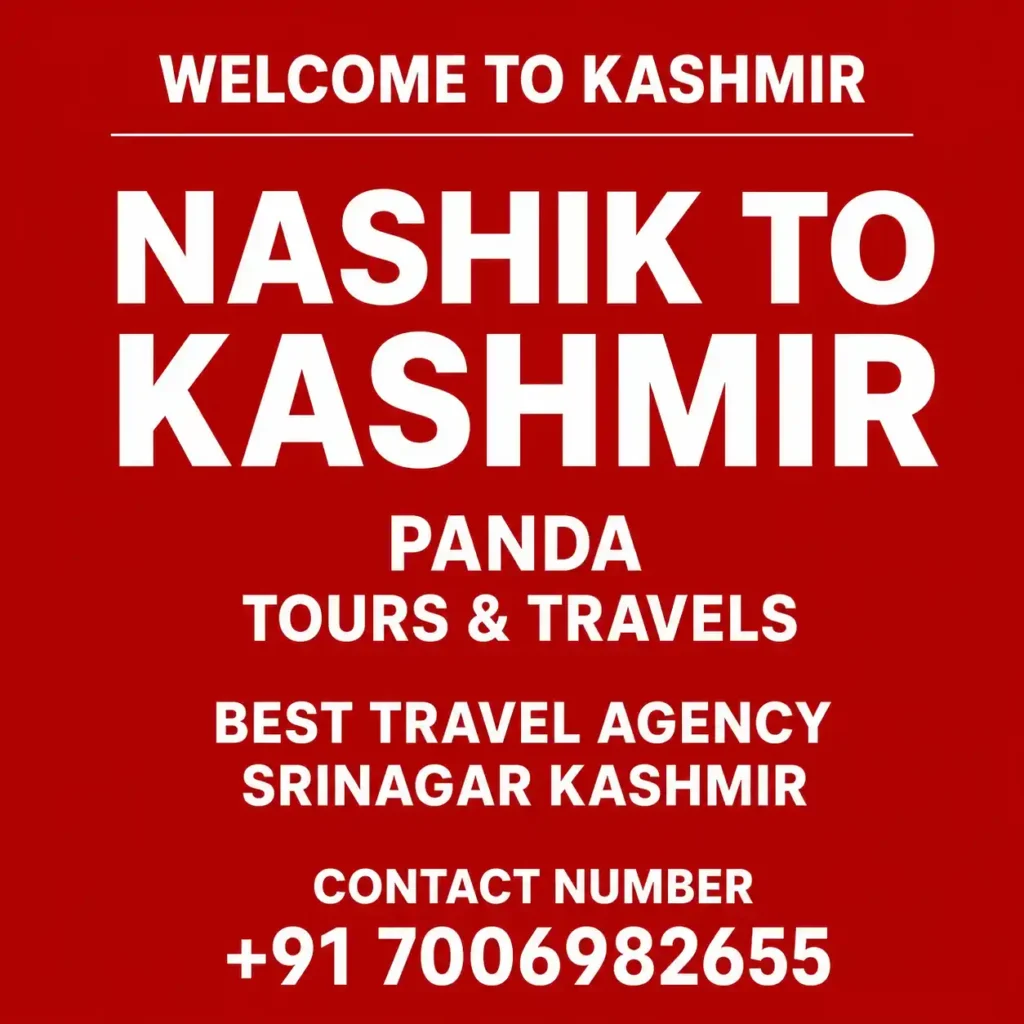 Kashmir Tour Packages from Nashik : Best Itinerary, Hotels, Routes and Travel Guide 4 Infographic image for kashmir tour packages from Nashik