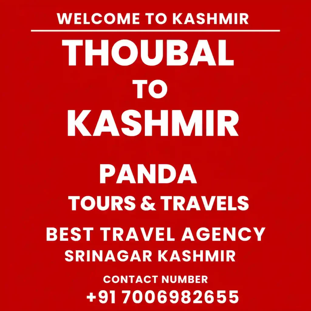 Kashmir Tour Packages from Thoubal: Complete Travel Guide, Itinerary & Cost 4 infographic image for kashmir tour packages from Thoubal