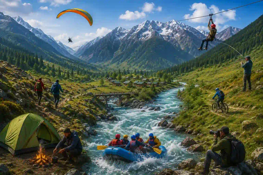 Activities to Do in Gurez Valley: Best Experiences for Travellers 2 Adventure activities in Gurez Valley with trekking, camping, rafting, cycling and photography