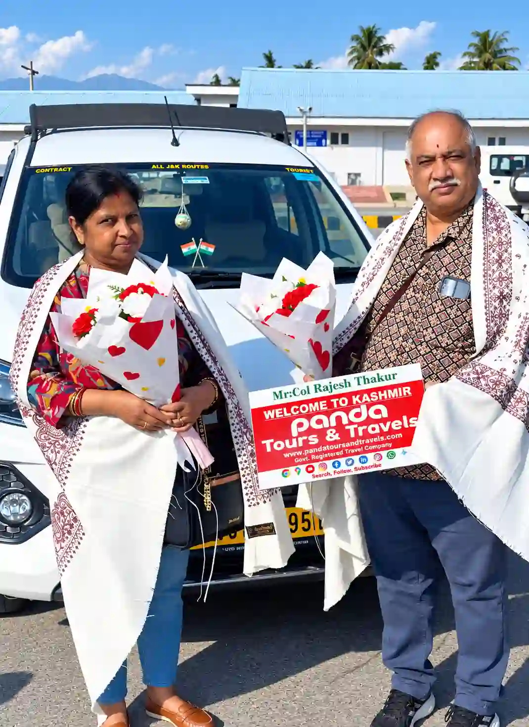 Kashmir Tour Package From Bangladesh 1 Banglades tourists visiting Gulmarg and Dal Lake Kashmir with Panda Tours and Travels